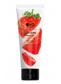 Лубрикант на водной основе OYO Aroma Gel Strawberry с ароматом клубники - 75 мл. - OYO - купить с доставкой в Новороссийске