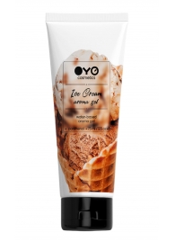 Лубрикант на водной основе OYO Aroma Gel Ice Cream с ароматом пломбира - 75 мл. - OYO - купить с доставкой в Новороссийске