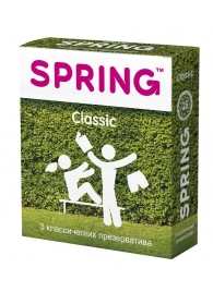 Классические презервативы SPRING CLASSIC - 3 шт. - SPRING - купить с доставкой в Новороссийске