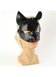 Черная кржаная маска Pussy - Sitabella - купить с доставкой в Новороссийске