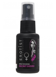 Возбуждающий спрей для женщин Erotist Secret Desire - 30 мл. - Erotist Libido Booster - купить с доставкой в Новороссийске