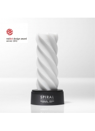 Белый 3D мастурбатор SPIRAL - Tenga - в Новороссийске купить с доставкой
