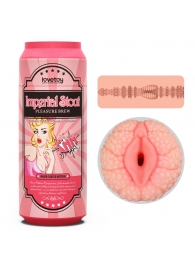 Мастурбатор-вагина Pleasure Brew Masturbator-Imperial Stout в банке - Lovetoy - в Новороссийске купить с доставкой