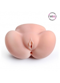 Реалистичный мастурбатор с двумя функциональными отверстиями - Erowoman-Eroman - в Новороссийске купить с доставкой