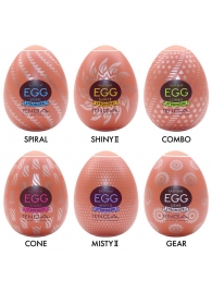 Набор из 6 мастурбаторов-яиц Tenga Egg Variety Pack V - Tenga - в Новороссийске купить с доставкой