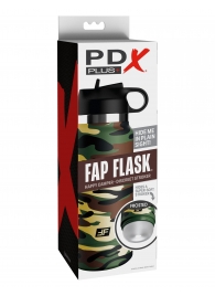 Мастурбатор в камуфляжной колбе Fap Flask - Pipedream - в Новороссийске купить с доставкой