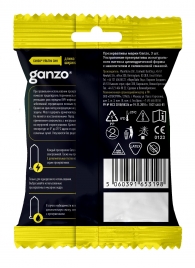 Ультратонкие презервативы Ganzo Ultra thin в мягкой упаковке - 3 шт. - Ganzo - купить с доставкой в Новороссийске