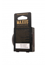 Ультратонкие презервативы MAXUS AIR Ultra Thin - 3 шт. - Maxus - купить с доставкой в Новороссийске