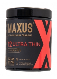 Ультратонкие презервативы MAXUS Ultra Thin - 12 шт. - Maxus - купить с доставкой в Новороссийске
