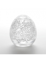 Мастурбатор-яйцо Keith Haring EGG PARTY - Tenga - в Новороссийске купить с доставкой
