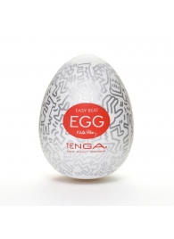Мастурбатор-яйцо Keith Haring EGG PARTY - Tenga - в Новороссийске купить с доставкой