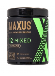 Презервативы MAXUS Mixed - 12 шт. - Maxus - купить с доставкой в Новороссийске