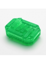 Зеленый мастурбатор-стимулятор Tenga Uni Emerald - Tenga - в Новороссийске купить с доставкой
