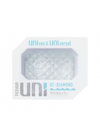 Прозрачный мастурбатор-стимулятор Tenga Uni Diamond - Tenga - в Новороссийске купить с доставкой