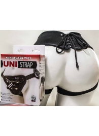 Универсальные трусики Harness UNI strap с корсетом - LOVETOY (А-Полимер) - купить с доставкой в Новороссийске