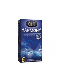 Текстурированные презервативы Domino Harmony - 6 шт. - Domino - купить с доставкой в Новороссийске