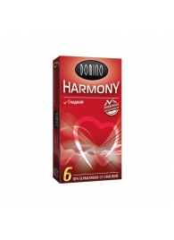 Гладкие презервативы Domino Harmony - 6 шт. - Domino - купить с доставкой в Новороссийске