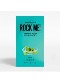 Жидкий вибратор Nuei Rock Me! с ароматом мяты - 20 мл. - Nuei cosmetics - купить с доставкой в Новороссийске