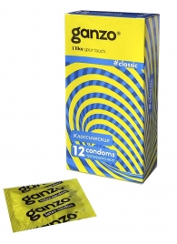Классические презервативы с обильной смазкой Ganzo Classic - 12 шт. - Ganzo - купить с доставкой в Новороссийске