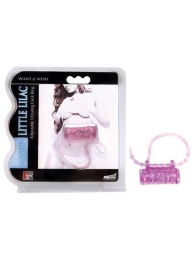 Эрекционное кольцо с вибратором LITTLE LILAC - Dream Toys - в Новороссийске купить с доставкой