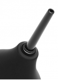 Черный анальный душ Thin Tip Enema Bulb - XR Brands - купить с доставкой в Новороссийске