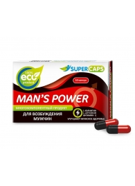 Возбуждающее средство Man’s power - 10 капсул (+1 в подарок) - SuperCaps - купить с доставкой в Новороссийске