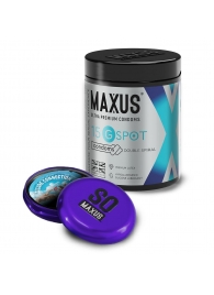 Гладкие презервативы Maxus G spot с двойной спиралью - 15 шт. - Maxus - купить с доставкой в Новороссийске