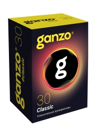 Классические презервативы с обильной смазкой Ganzo Classic - 30 шт. - Ganzo - купить с доставкой в Новороссийске