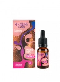 Жидкий вибратор Passion Drips Cold n Hot - 15 мл. - Pleasure Lab - купить с доставкой в Новороссийске
