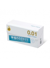 Увлажнённые презервативы Sagami Original 0.01 Extra Lub - 12 шт. - Sagami - купить с доставкой в Новороссийске