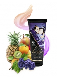Массажный крем для тела с ароматом экзотических фруктов Exotic fruits - 200 мл. - Shunga - купить с доставкой в Новороссийске