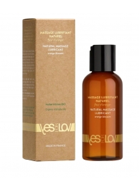 Натуральная массажная смазка Natural Lubricant Orange Blossom - 100 мл. - YESforLOV - купить с доставкой в Новороссийске