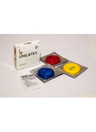 Разноцветные ароматизированные презервативы Unilatex Multifruits - 3 шт. - Unilatex - купить с доставкой в Новороссийске