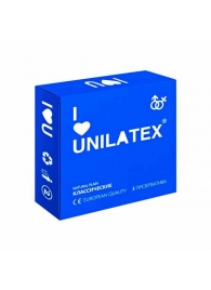 Классические презервативы Unilatex Natural Plain - 3 шт. - Unilatex - купить с доставкой в Новороссийске