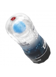 Прозрачный текстурированный мастурбатор Vacuum Cup Masturbator Planet - Baile - в Новороссийске купить с доставкой