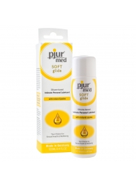 Силиконовый лубрикант с жожоба pjur MED Soft glide - 100 мл. - Pjur - купить с доставкой в Новороссийске