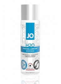 Возбуждающий лубрикант на водной основе JO Personal Lubricant H2O Warming - 60 мл. - System JO - купить с доставкой в Новороссийске