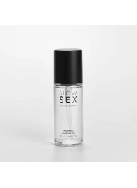 Съедобное cогревающее массажное масло Slow Sex - 50 мл. - Bijoux Indiscrets - купить с доставкой в Новороссийске