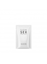 Полоски для орального секса Slow Sex Oral Sex Strips - 7 шт. - Bijoux Indiscrets - купить с доставкой в Новороссийске