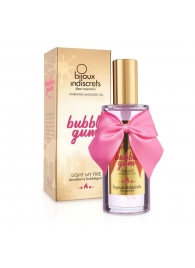 Разогревающее массажное масло Light My Fire Bubble Gum с ароматом бабл-гам - 100 мл. - Bijoux Indiscrets - купить с доставкой в Новороссийске