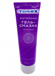 Гель-смазка на водной основе For Men - 100 мл. - Torex - купить с доставкой в Новороссийске