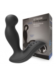 Черный вибромассажер простаты 3,5’’ P-spot Massager - 12,5 см. - Erokay - в Новороссийске купить с доставкой