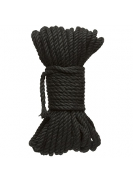 Черная верёвка для связывания и фиксации Bind Tie - 15,24 м. - Doc Johnson - купить с доставкой в Новороссийске