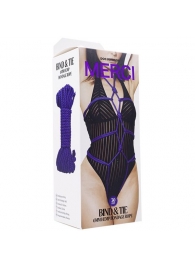 Фиолетовая верёвка для связывания и фиксации Bind Tie - 9,14 м. - Doc Johnson - купить с доставкой в Новороссийске
