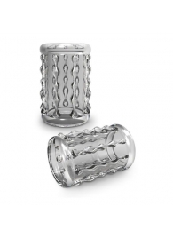 Прозрачная насадка с бороздками STAY HARD COCK SLEEVE 04 CLEAR - Blush Novelties - в Новороссийске купить с доставкой