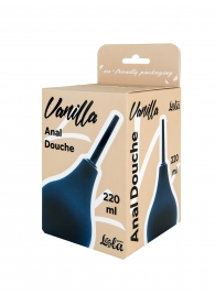 Черный анальный душ Anal Douche L - Lola Games - купить с доставкой в Новороссийске