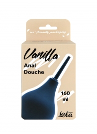 Черный анальный душ Anal Douche M - Lola Games - купить с доставкой в Новороссийске