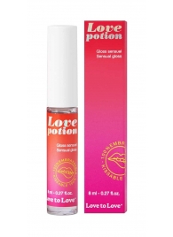 Возбуждающий блеск для губ Love Potion - 8 мл. - Love to Love - купить с доставкой в Новороссийске
