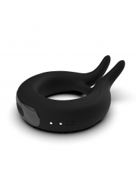 Черное эрекционное кольцо Marry Me Rechargeable Vibrating Cockring - Adrien Lastic - в Новороссийске купить с доставкой