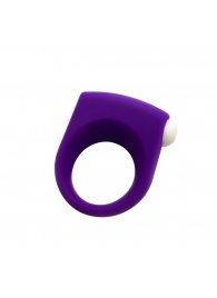 Фиолетовое эрекционное кольцо Puggle Vibrating Ring with Bullet - Adrien Lastic - в Новороссийске купить с доставкой